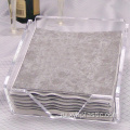 Горячие акриловые кольца для салфеток для лица Lucite Tissue Holder